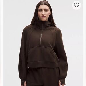 lululemon athletica Brown Sweatshirt
